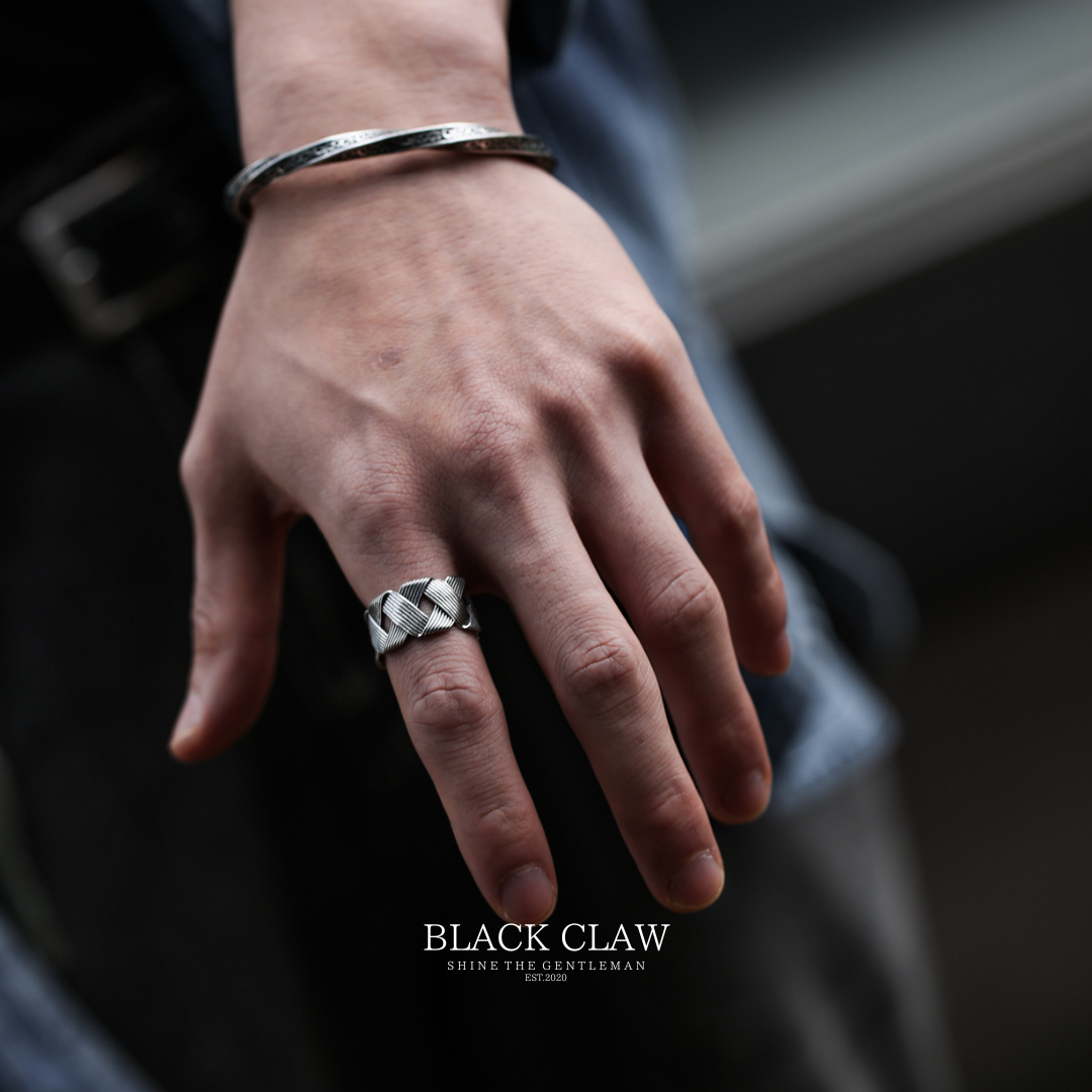 S925 Elegantia Contexta Ring（拡張可能）