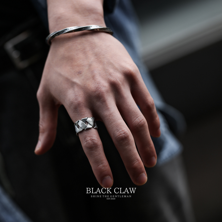 S925 Elegantia Contexta Ring（拡張可能）