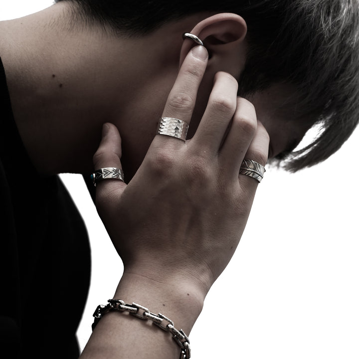 316L Ear Cuff  SILVER