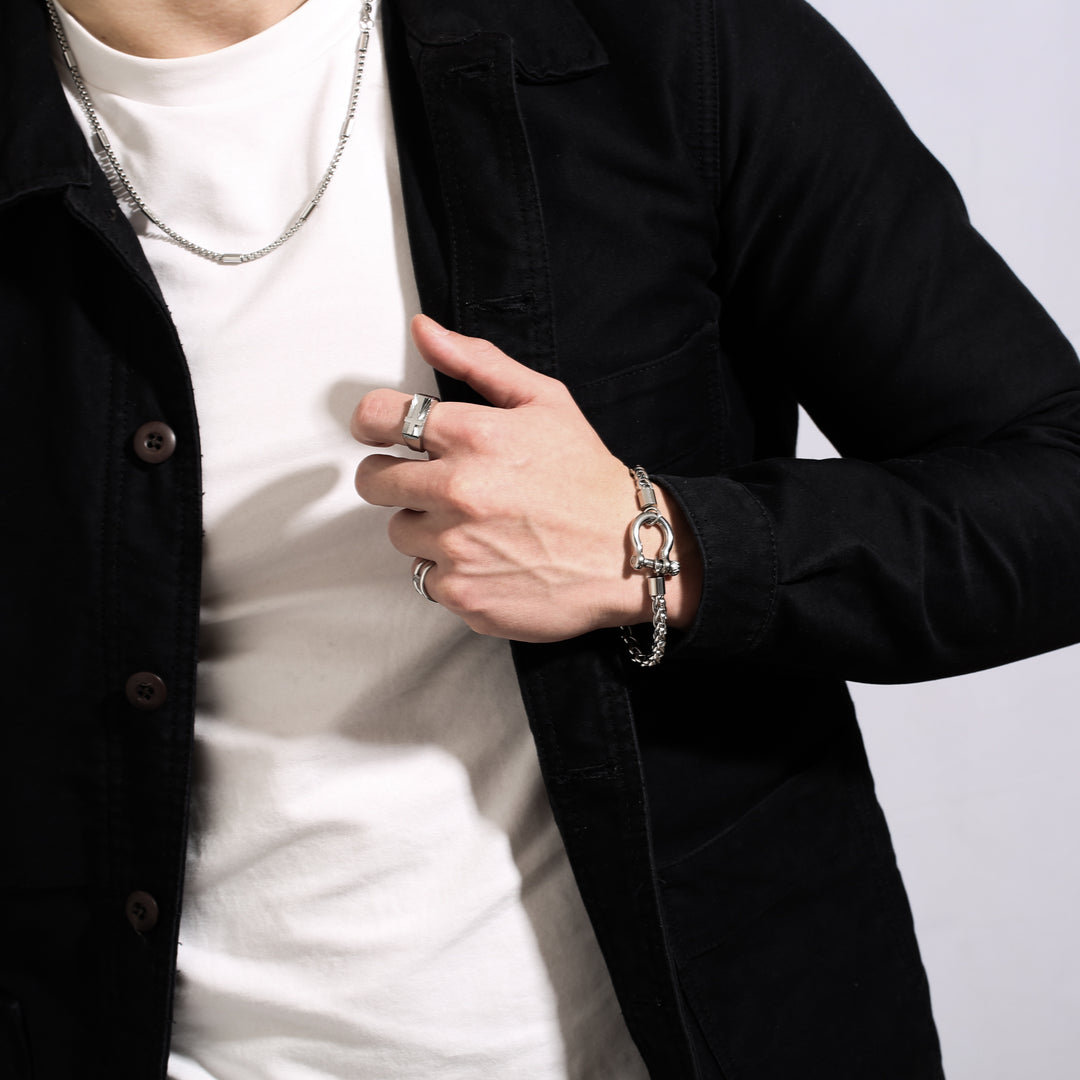 Horseshoe  Bracelet 【SILVER】