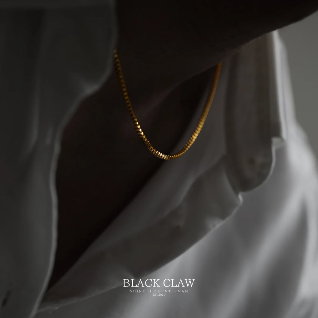 316L Skin Necklace【GOLD】