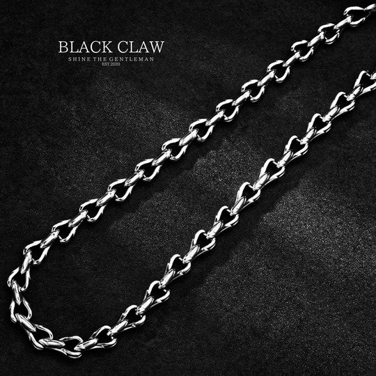 s925 BLACK CLAW Necklace