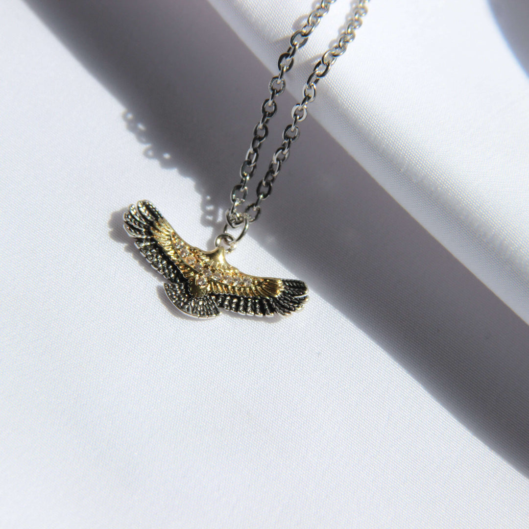 Zirconia Hawks Necklace