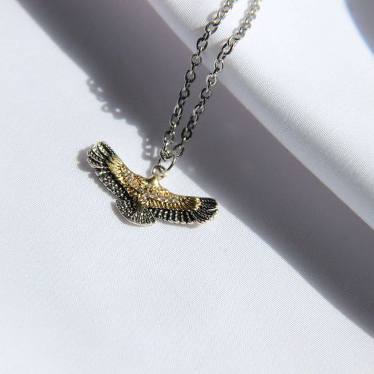 Zirconia Hawks Necklace