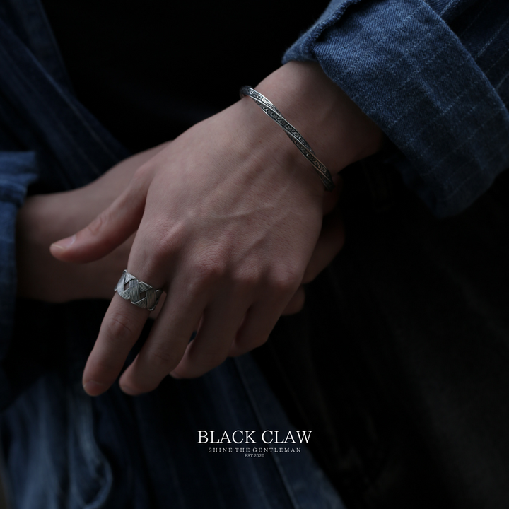 S925 Elegantia Contexta Ring（拡張可能）