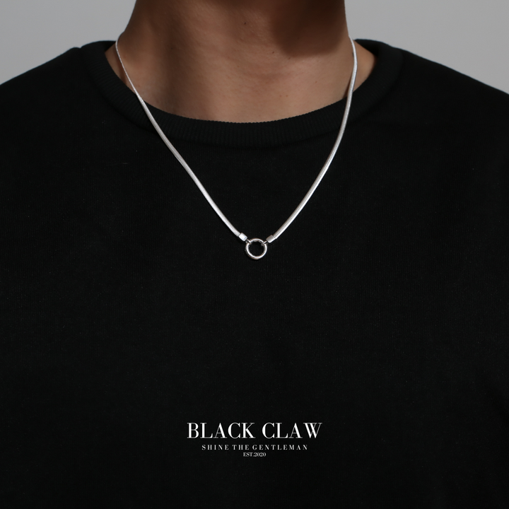 S925 Snake Necklace 【B&C】
