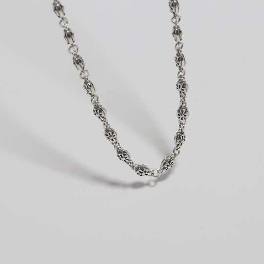 S925 Chain Cross Necklace / B&C