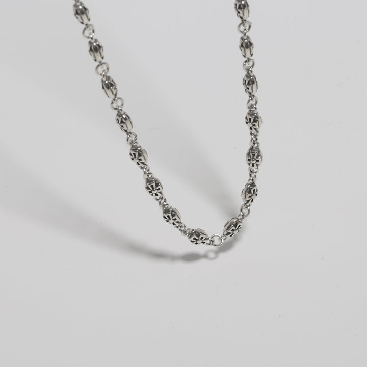 S925 Chain Cross Necklace / B&C