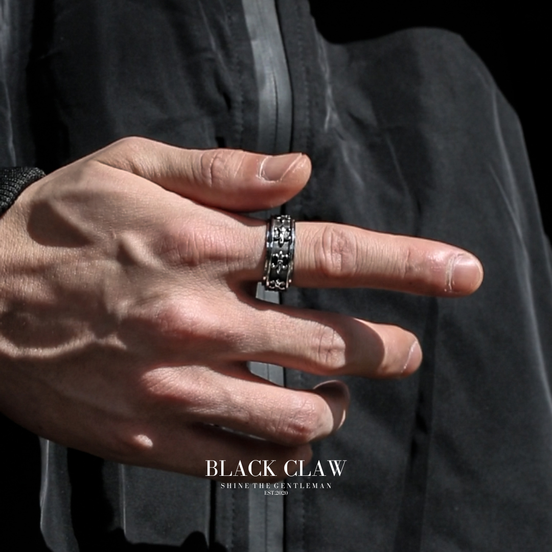 Lily Flower Ring　(ハンドスピナー機能）
