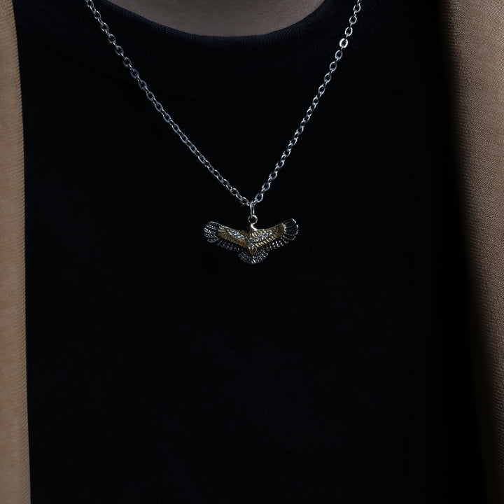 Zirconia Hawks Necklace