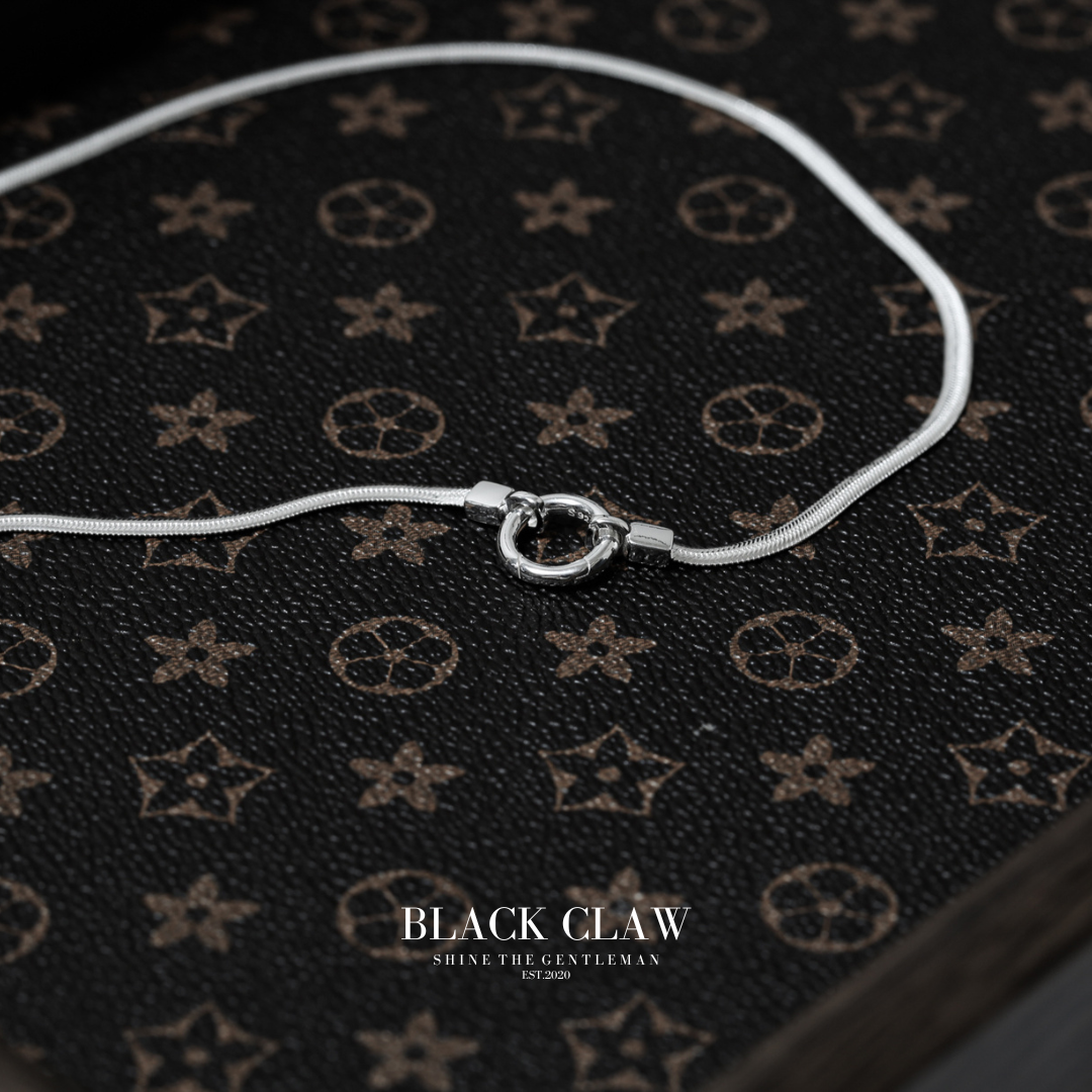 S925 Snake Necklace 【B&C】