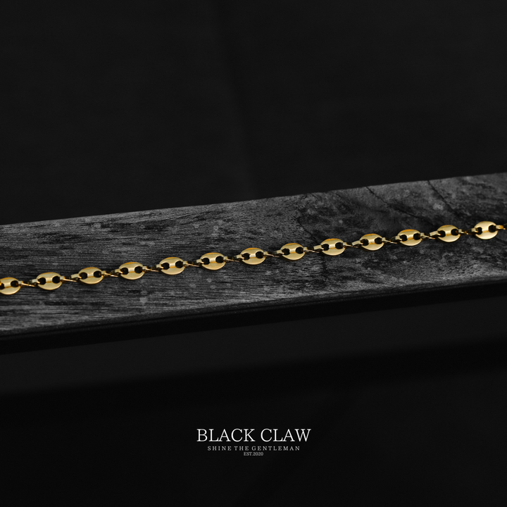 Curves Chain  Bracelet 【GOLD】
