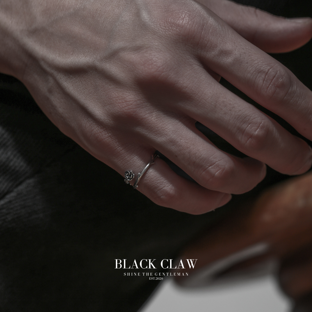 s925 Rose Ring