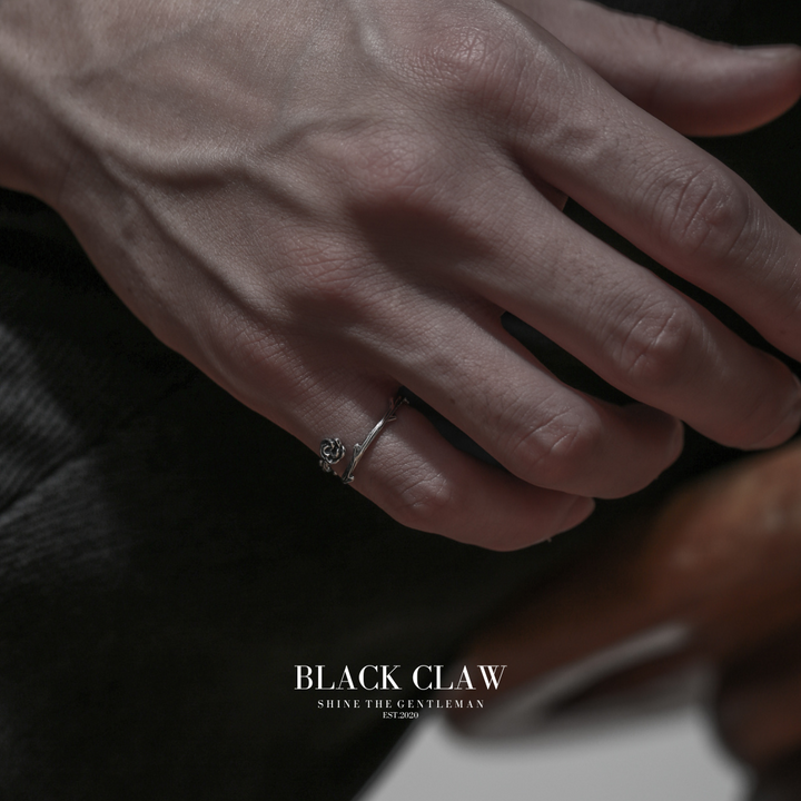 s925 Rose Ring