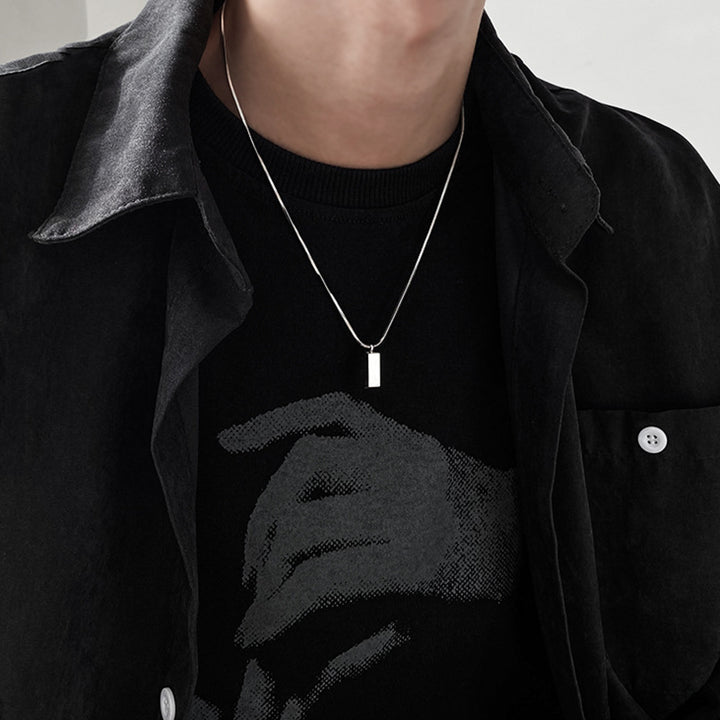 316L Plate Necklace