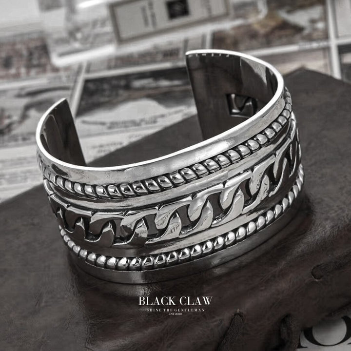 S925 Chain Bangle