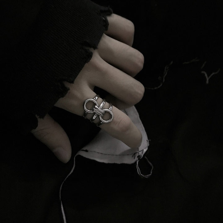 316L Double Ω Type Ring