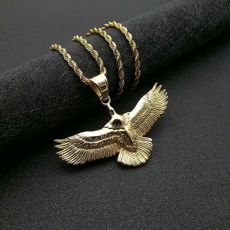 316L Hawks Necklace GOLD