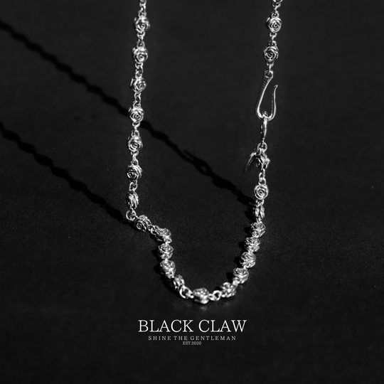 s925 Rose Necklace 【B&C】