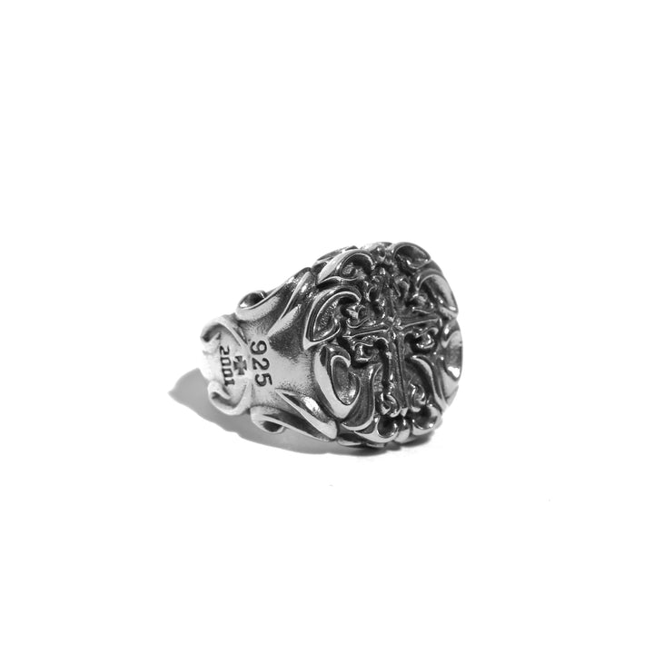 S925 Cross Ring