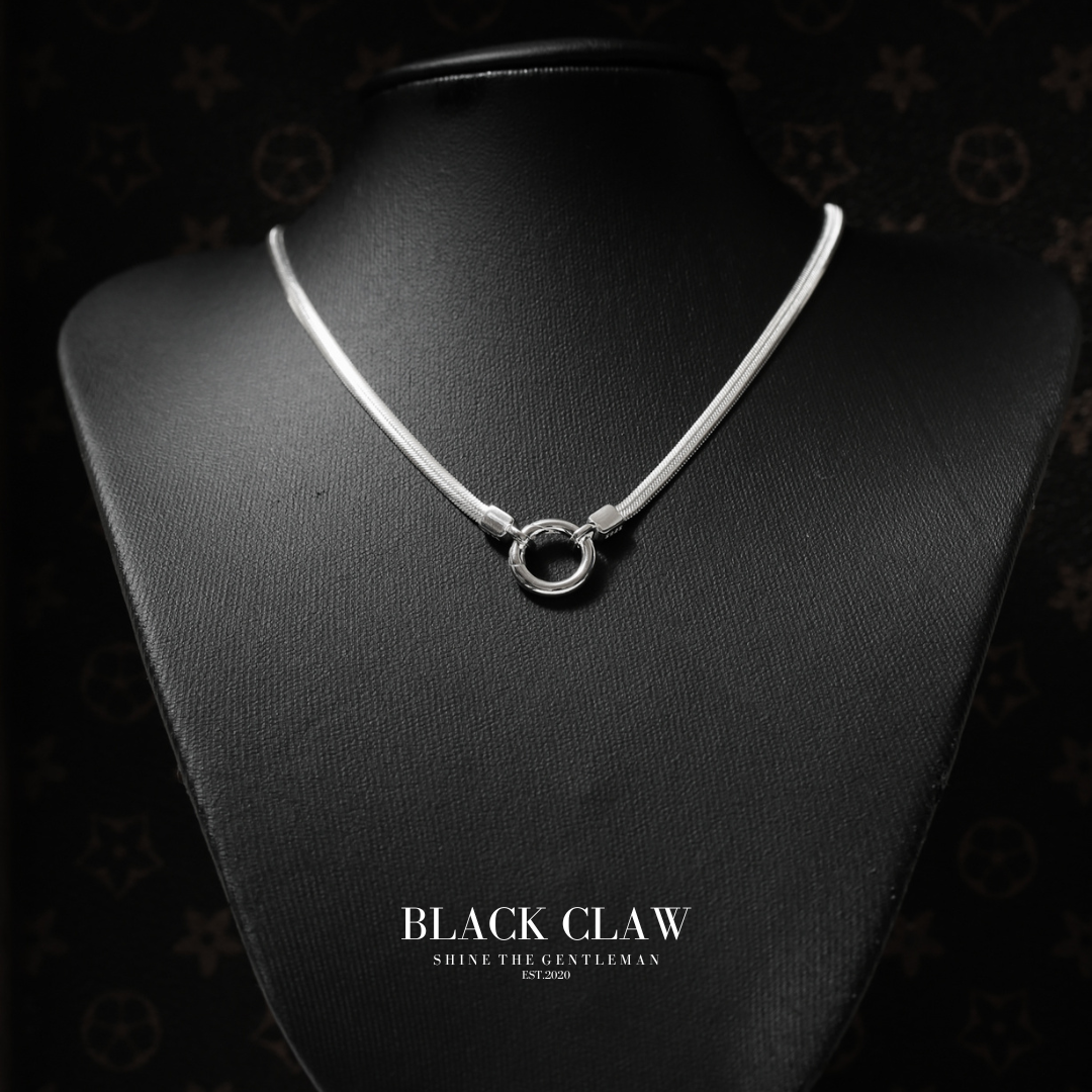S925 Snake Necklace 【B&C】