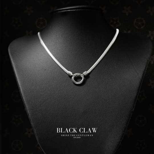 S925 Snake Necklace 【B&C】