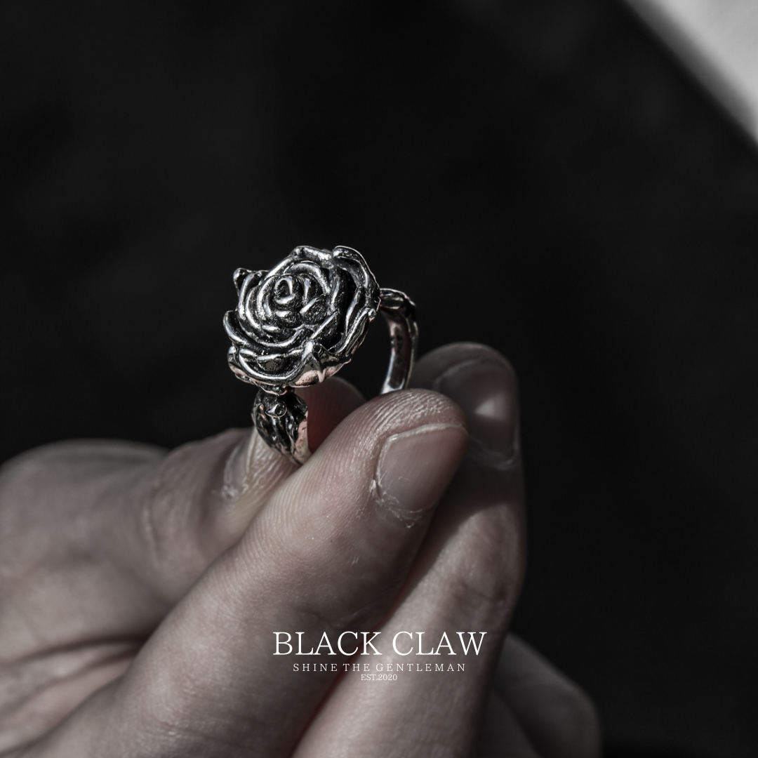 S925 Rose Ring『B&C』