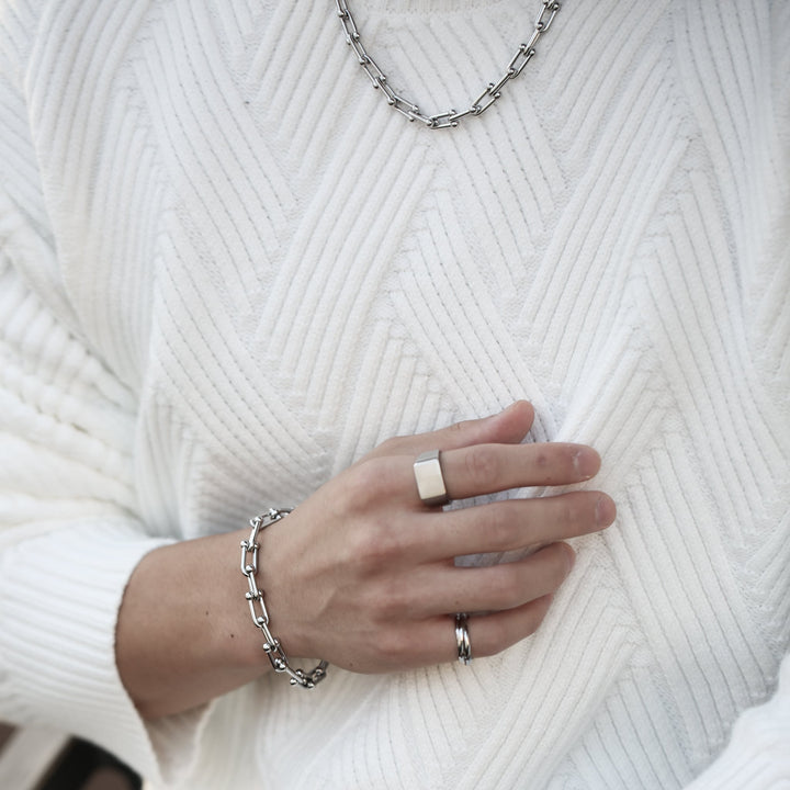 316L U Chain  Necklace 【B&C】