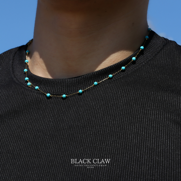 Turquoise Accent Necklace　【Turquoise Blue】