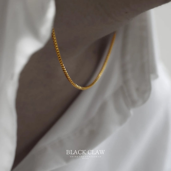 316L Skin Necklace【GOLD】