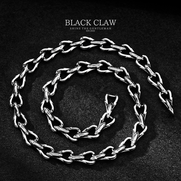 s925 BLACK CLAW Necklace