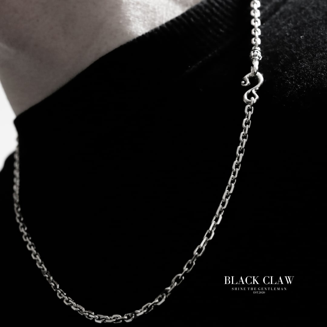 ホースシューチェーンネックレス | メンズ 馬蹄ネックレス | BLACK CLAW