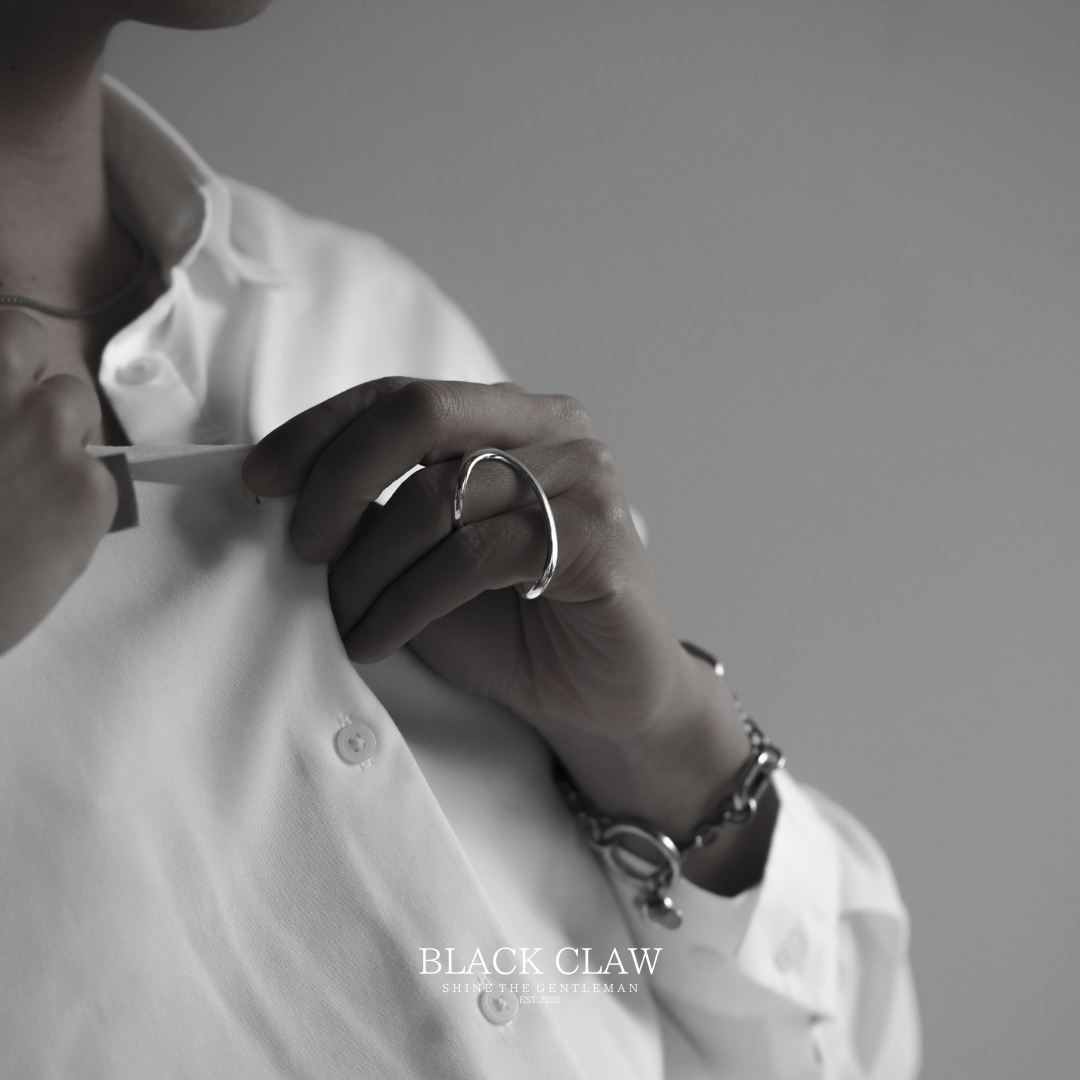 S925 Double Ring / 【B&C】