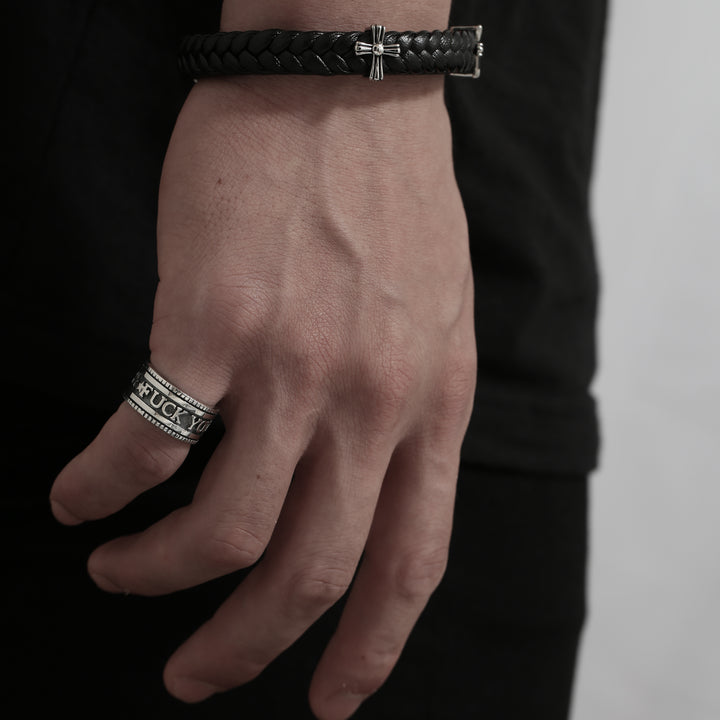 S925 FUCK YOU STAR RING