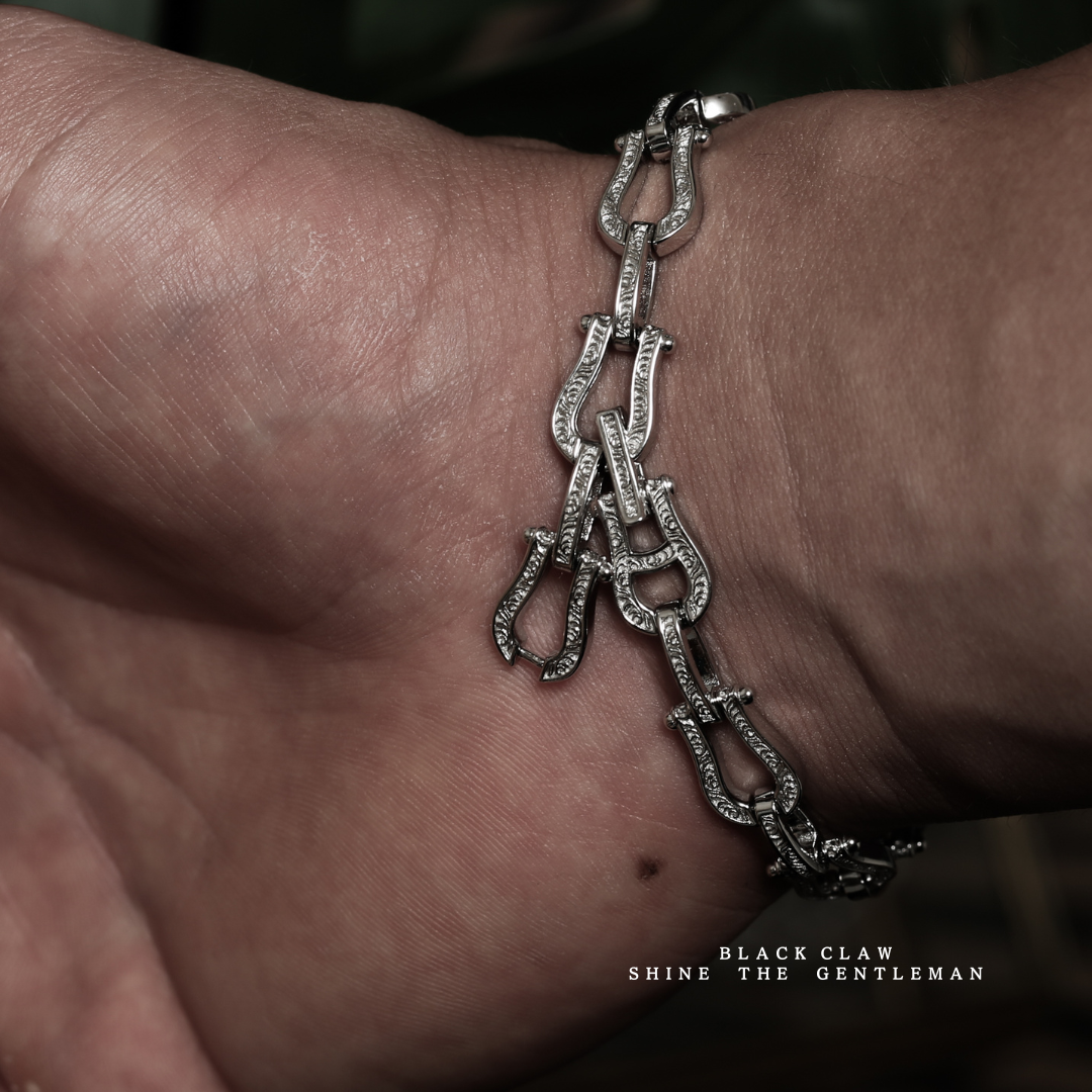 s925 Horseshoe Bracelet