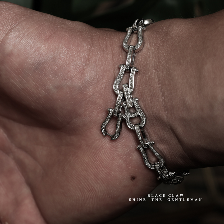 s925 Horseshoe Bracelet