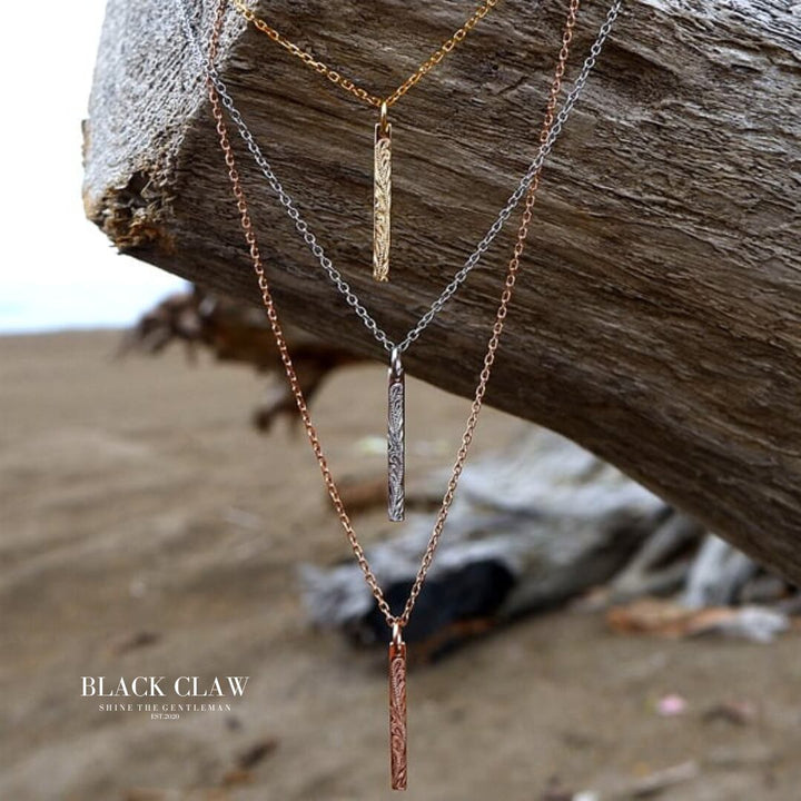 316L Hawaiian Asta Necklace【GOLD】