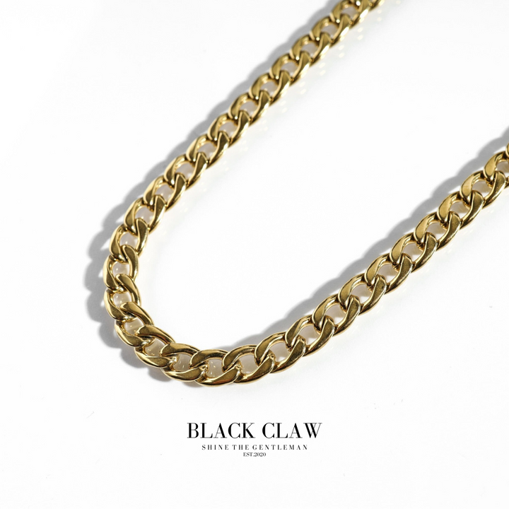 316L chain necklace-【GOLD】
