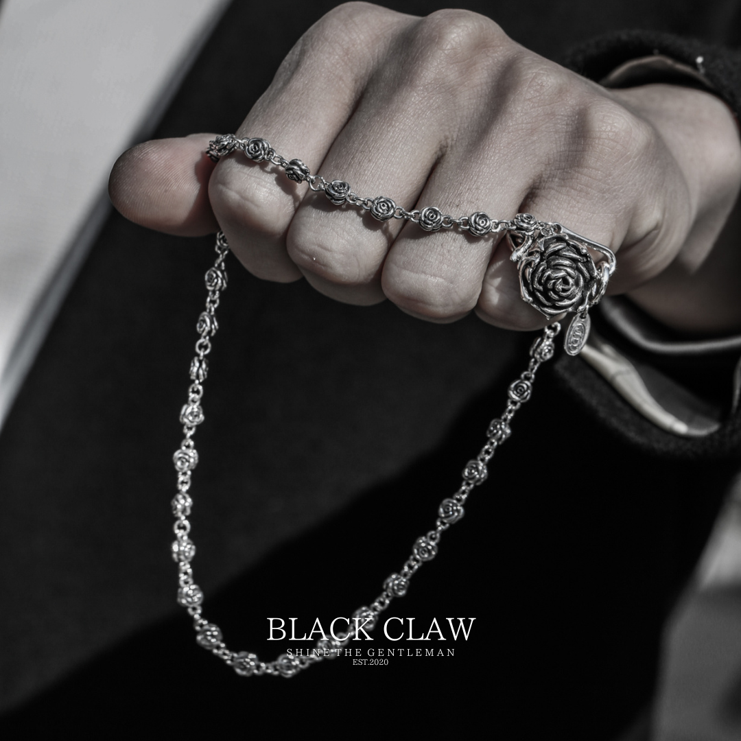 S925 Rose Ring『B&C』