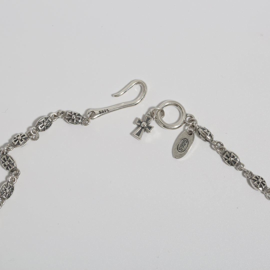 S925 Chain Cross Necklace / B&C