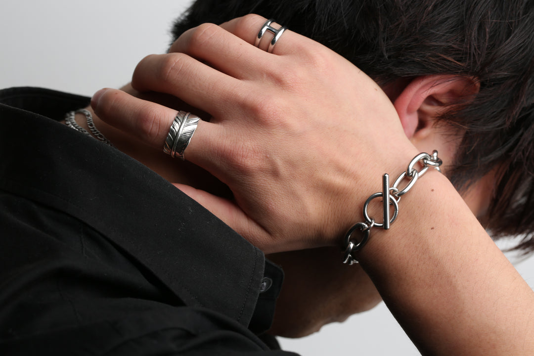 S925 Feather Ring