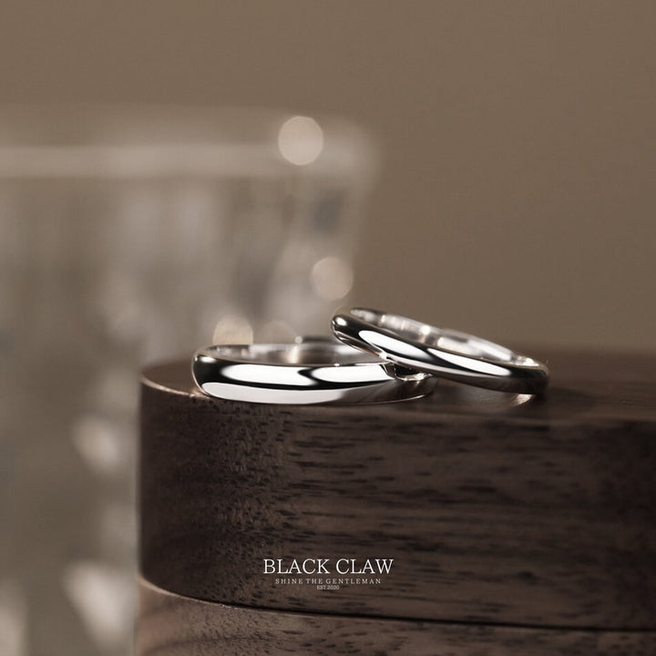 【BLACK CLAW】S999 Silver Pair Ring