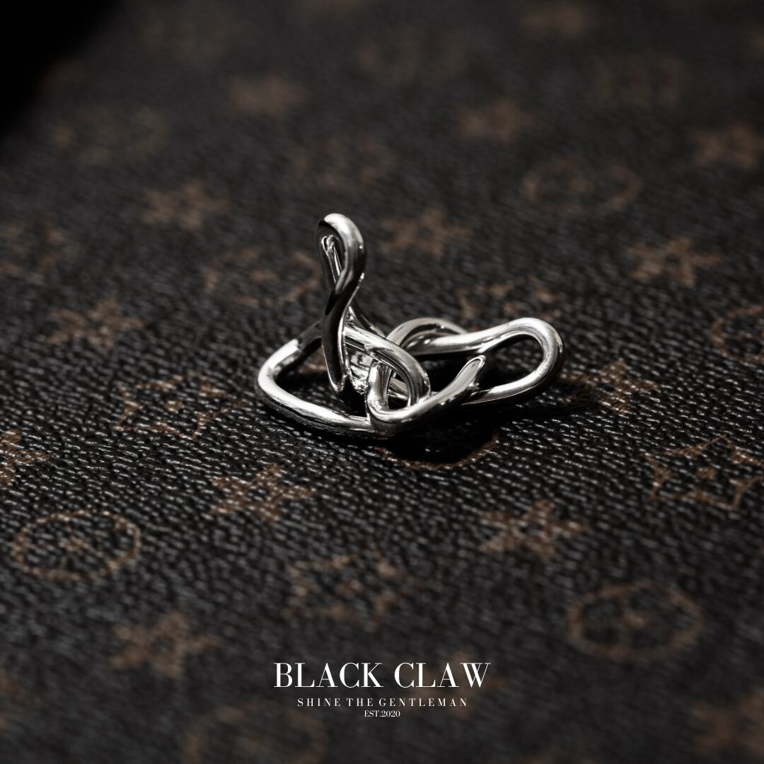 s925 Four Circles Ring