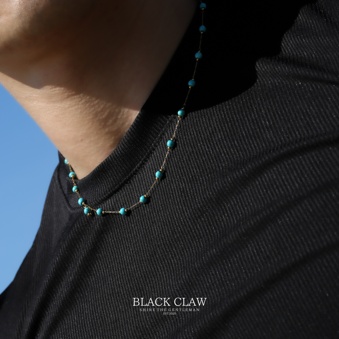 Turquoise Accent Necklace　【Turquoise Blue】