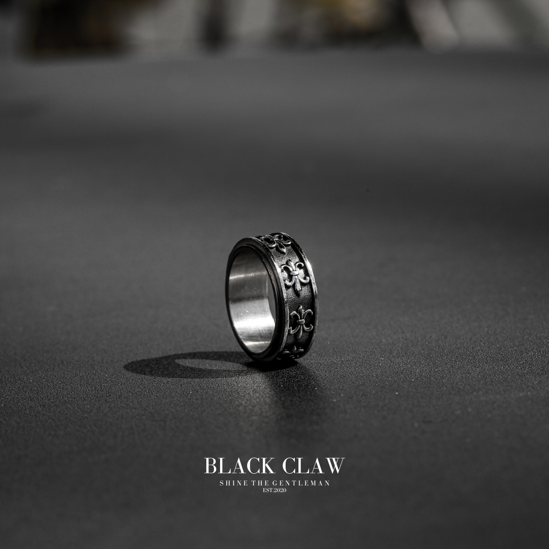 Lily Flower Ring　(ハンドスピナー機能）