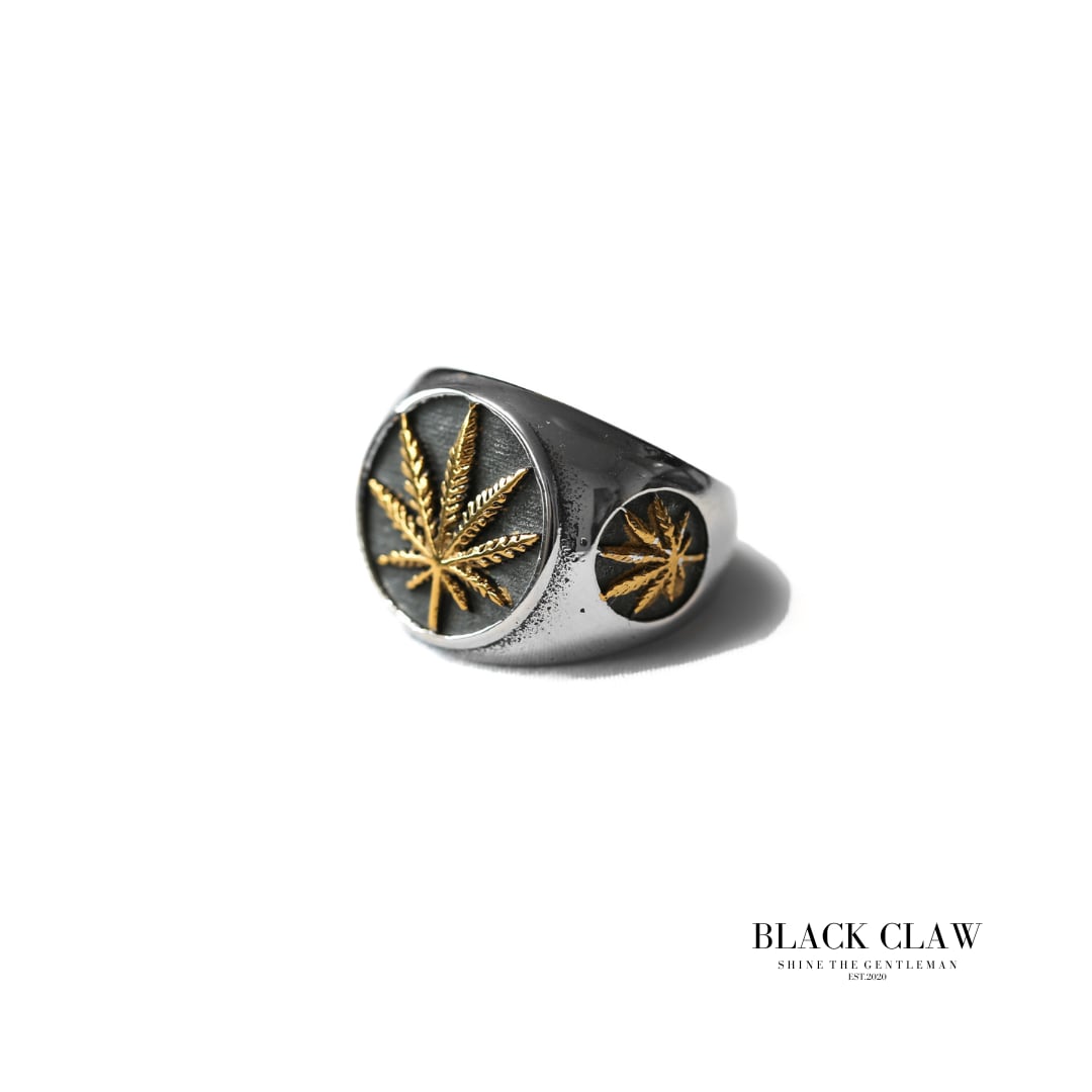 Shinto paper offerings Ring【Bicolor or Gold】