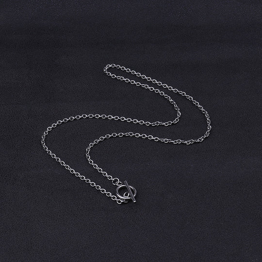 316L simple mantel Chain Necklace