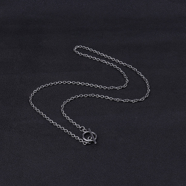 316L simple mantel Chain Necklace
