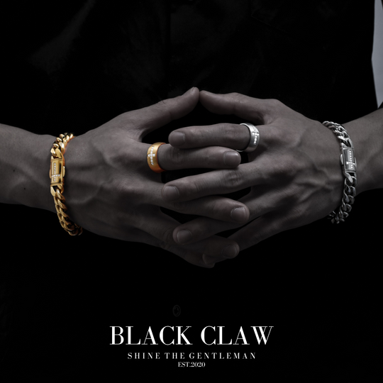 316L Zirconia Cross Chain  Bracelet【SILVER】