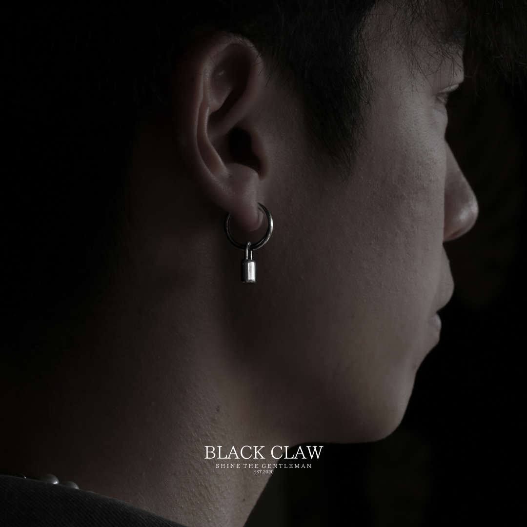 Padlock Pierce OR Earrings